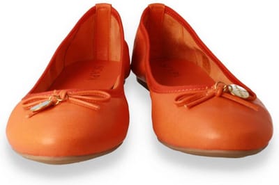 Scapa Dames Ballerina | Oranje | Maat: 37