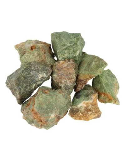 Chrysopraas 250 gr. ruwe brokjes
