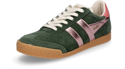Gola Elan Glitz - Damessneaker - Evergreen-Roze-Koraal