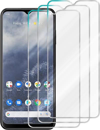 Cadorabo 3x Screenprotector geschikt voor Nokia G60 5G - Beschermende Pantser Film in - Getemperd (Tempered) Display beschermend glas in 9H hardheid met 3D Touch
