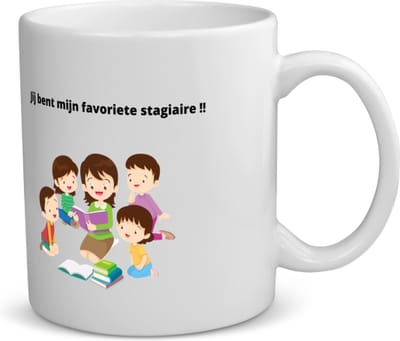 Akyol - jij bent mijn favoriete stagiaire koffiemok - theemok - Stagiair - iemand die stage loopt - verjaardagscadeau - cadeau - kado - geschenk - gift - verjaardag - collega's - 350 ML inhoud