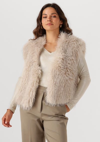 Beaumont Sofie Gilet Blazers Dames - Beige - Maat L
