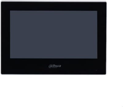 Video Intercom Monitor - Binnenunit Beeldscherm - Toegangscontrole Huis - PoE en Wi-Fi Connectie - Zwart