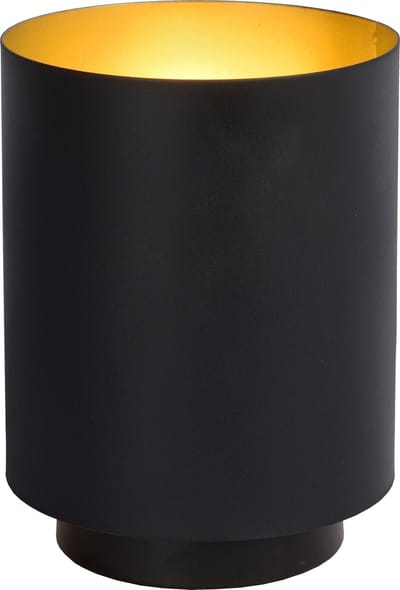Lucide SUZY - Tafellamp - Ø 12 cm - 1xE14 - Zwart