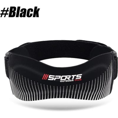 1 pièce Sangle Réglable pour Bandelette Ilio-tibiale Support de Genou pour Syndrome de la Bandelette Ilio-tibiale de la Hanche ITB Wrap de Compression Respirant noir