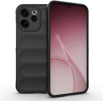 Coverup Hoesje - Geschikt voor OPPO Reno15 F Hoesje - Coverup Hands-On Rugged Back Cover - Zwart