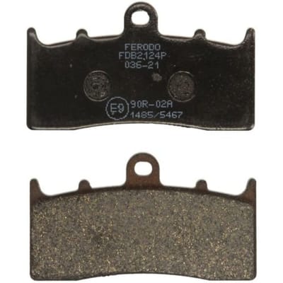 ferodo remblokje voor motorfiets bmw 850 r abs 2003 tot 2006 avg / fdb2124p nieuw
