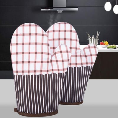 Magnetronwanten Handschoenen Anti-verbrandingswonden Hittebestendig Isolatie Antislip Keukengereedschap Ovenwanten Bakaccessoires