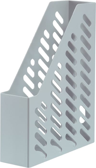 HAN tijdschriftencassette - KLASSIK - afmetingen 76x248x320mm - lichtgrijs - formaat A4/C4 - HA-1601-11