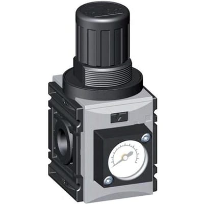 Drukregelaar voor Manifold Assemblage G1/4'' 1000l/min 0.5-10.0bar/7-145psi PA Futura 0