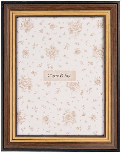 Clayre & Eef Fotolijst 15x20 cm Bruin MDF