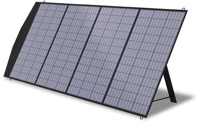 Zonnepaneel - Zonnepanelen met Stekker - Draagbaar Zonnepaneel - Opvouwbaar Zonnepaneel - 200W - Waterdicht (IP66), Ideaal voor RV, Laptops & Kamperen