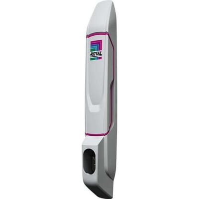 Rittal VX 8618.270 Comfortabele handgreep Voor vergrendelingssysteem ASSA Grijs-wit (RAL 7035) 1 stuk(s)
