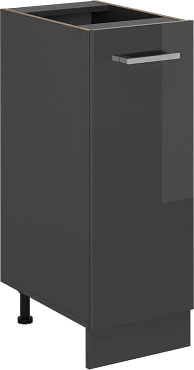 Vicco R-Line Onderkast – 30 cm zonder werkblad Antraciet Hoogglans