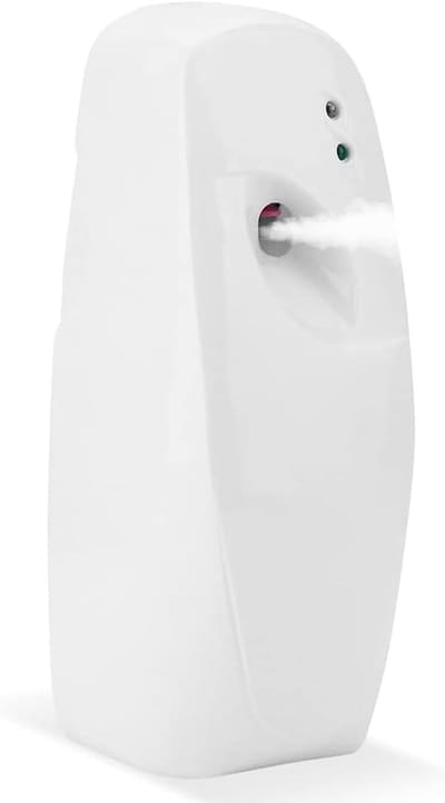 Automatische geurdispenser voor binnenshuis, wandmontage, verstelbaar en geurverspreider met sprayfunctie