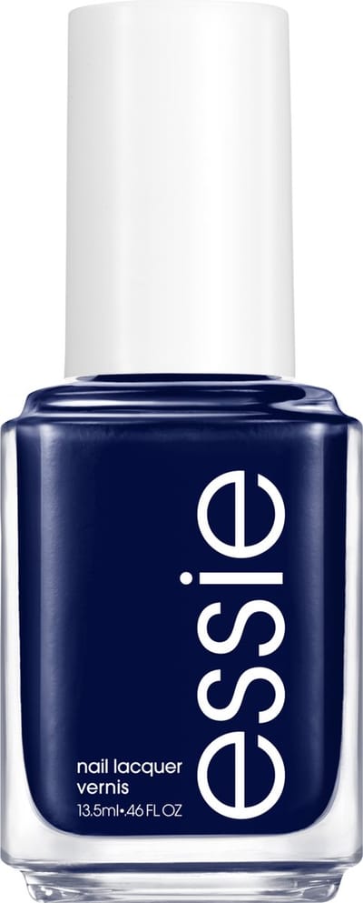 essie 2023 fall collection - limited edition - 923 step out of line - blauw - glanzende nagellak - 13,5 ml