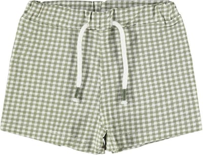 Name it short meisjes - groen - NMFdamar - maat 98
