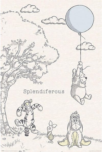 Winnie the Pooh Splendiferous - Maxi Poster - 61 x 96.5 cm