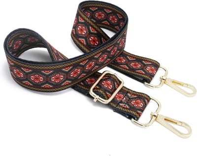 Verstelbare Schouderband voor Handtassen - Brede Multicolor Draagriem voor Vrouwen en Meisjes, Ideaal als Vervangende Schouderriem, 3.8cm Breed