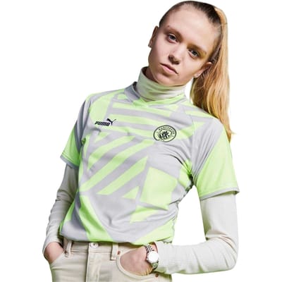 Puma Manchester City FC T-shirt voor dames (Grijs/Groen)