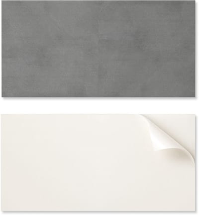 Zelfklevend vinylpaneel - Bedrukte decoratie 100x50 cm Ruwe betontextuur