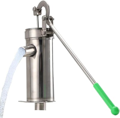 Handmatige Waterpomp - Olievatpomp Fasstrommel - Tuin Water Geven - Roestvrij Staal - 1500g Gewicht