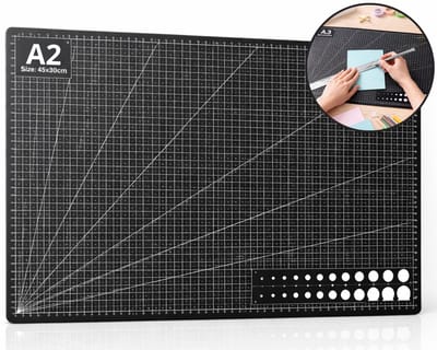 Montzys® Zelfherstellende Snijmat A2 - 45x60CM & 5-Laags - Knutselmat & Werkmat - Scalpel - Self Healing - Hobby Cutting Mat