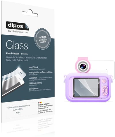 dipos – 2x Matte Pantserfolie geschikt voor ARNSSIEN X101 | 9H Screenprotector