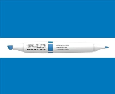Winsor & Newton Pigment Marker Royal Blue Light 0202/047