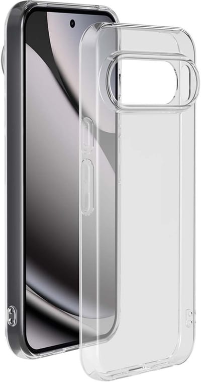 Bigben Connected, Hoesje geschikt voor Google Pixel 10 Pro XL - Flexibel TPU met Anti-Vergeling, Transparant