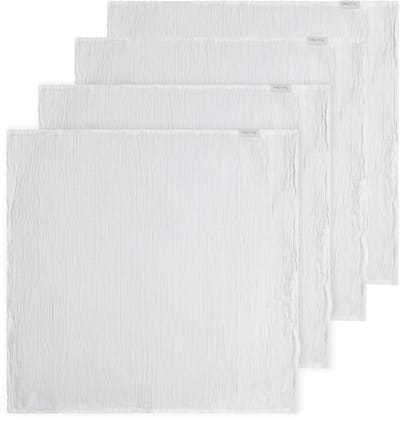 Baby's Only Hydrofiele doek Tender - Swaddles voor baby - Inbakerdoek - Hydrofiele luier - Mousseline - Wit - 65x65 cm - 4-pack - 100% prewashed katoen