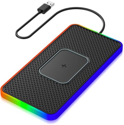 Dailygoody - Draadloze Oplader - Snel Opladen - Antislip en Waterdicht - Geschikt voor iOS en Samsung - 4 Oplaadmodi - 15W Opladen