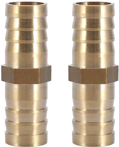 Dailygoody - Koper Barb Connector - Water- en Luchtadapter - 14 mm