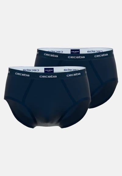 CECEBA 2P herenslips basic blauw