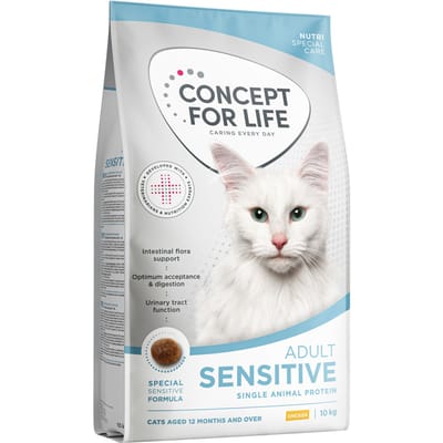 Concept for Life Sensitive Katten droogvoer - Nieuw Receptuur: 10 kg