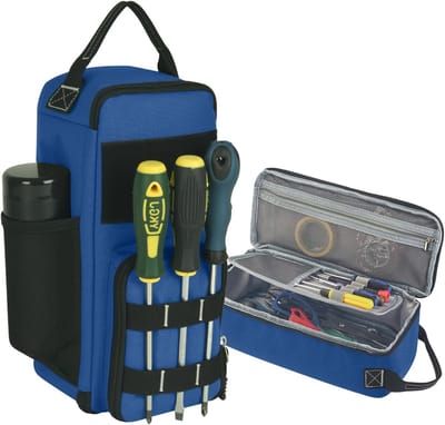 Compacte Gereedschaps Organizer, EDC Pouch voor Elektriciens en Monteurs, Ideaal voor Fietsen en Motoren, Handige Opbergoplossing voor Kluswerk