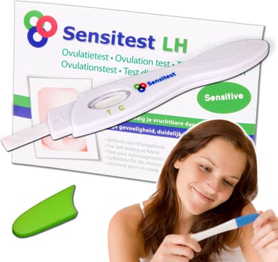 Sensitest Ovulatietest Midstream Sensitive – 12 stuks – Extra gevoelige ovulatietest – Vind tot wel 4 vruchtbare dagen – Uitslag in 5 minuten – Inclusief ovulatiekalender & persoonlijk advies