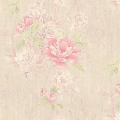 Industrieel Bloemen Behang 305652 – Romantisch Dubbelbreed Design – 10 m x 106 cm