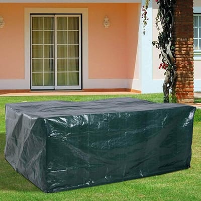 Famanu - Waterdicht & Winddicht, Anti-UV Patio Set Cover voor Stoel & Tafel, 200x160x70cm, Groen