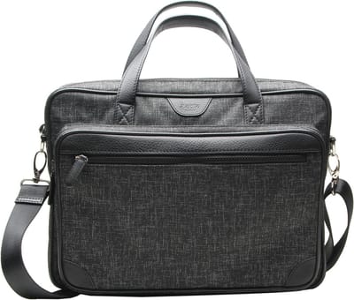 Esquire Business tas Laptoptas met laptopvak Recycled Life Business Bag Black Zwart