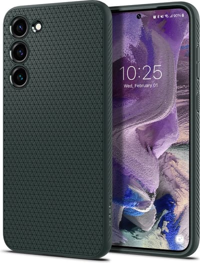 Spigen Liquid Air Hoesje Geschikt voor Samsung Galaxy S23 Back Cover Groen