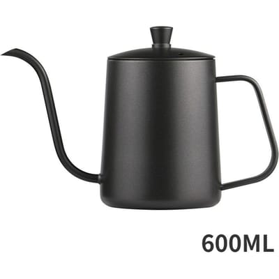 600ml Koffie Accessoire Zwanenhals Ketel Zwanenhals Ketel Staal Koffiezetapparaat Hand Drip Ketel Accessoires Theepot Pot Staal
