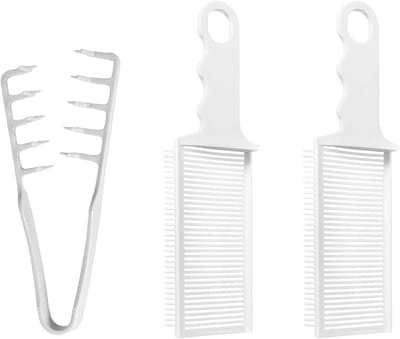 Haarstyling Kam Set - Tondeuse Kammen - Haar Knippen en Stylen - Ergonomische Antislip Handgrepen