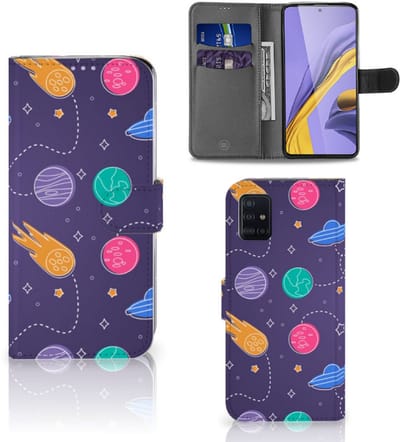 Samsung Galaxy A51 Wallet Case met Pasjes Space