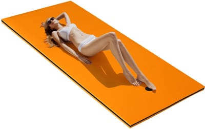 COSTWAY 355 x 183 cm waterhangmat, drijvende