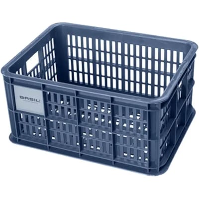 Basil Fietskrat S - Small - 17.5 Liter - Blauw