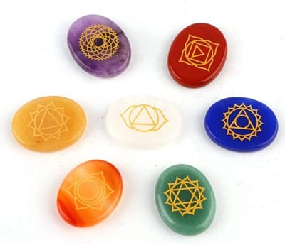 Store_7 - Chakra Stenen Set - Helende Kristalstenen - Ideaal voor Meditatie