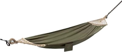 Hangmat met Spreidstokken - Buitenhangmat Tuinhangmat - Ontspannen in de Tuin - Anti-omklap ontwerp - 300 x 90 cm - Groen