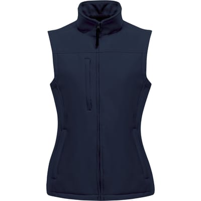 Regatta - Dames Flux Softshell Bodywarmer (Waterafstotend & Windbestendig) (Navy)