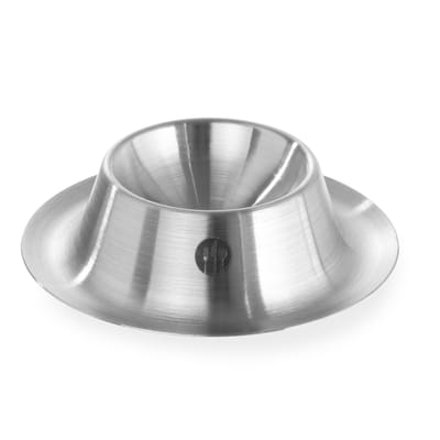 HENDI Eierdopjes – roestvrij staal – vaatwasserbestendig – set van 6 – laag model – Ø85x15 mm